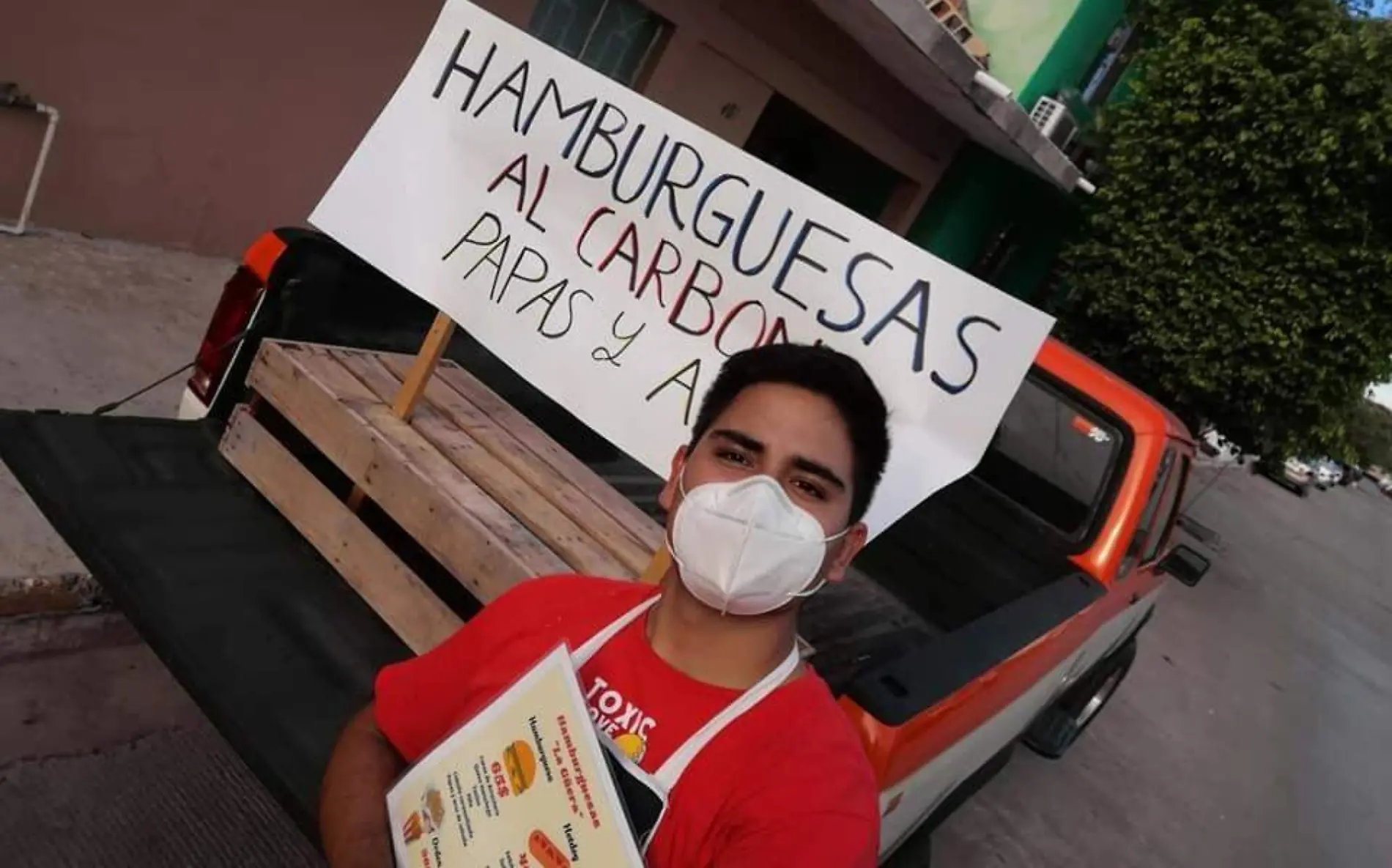 Javier el emprendedor que se hizo viral en Tamaulipas en su afán de encontrar trabajo 